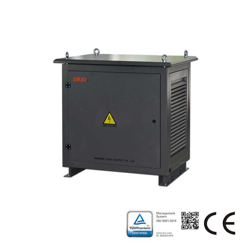 Photovoltaic isolation transformer encapsulated 75Kva for solar power or wind power transmission